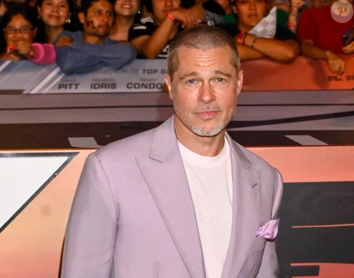 Brad Pitt, a sus 61 años.