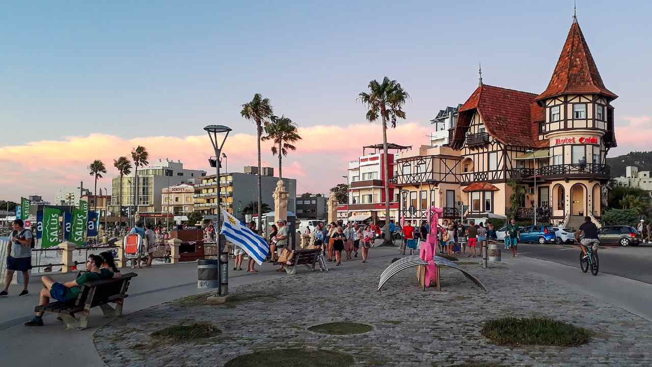 Piriápolis sigue siendo uno de los destinos favoritos de los uruguayos y lo extranjeros