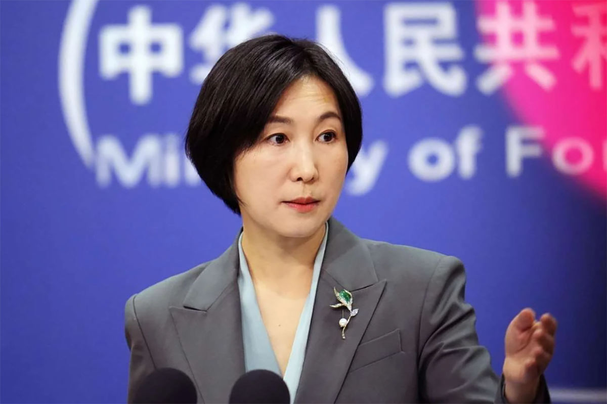 La Ministra de Relaciones Exteriores de China, Mao Ning