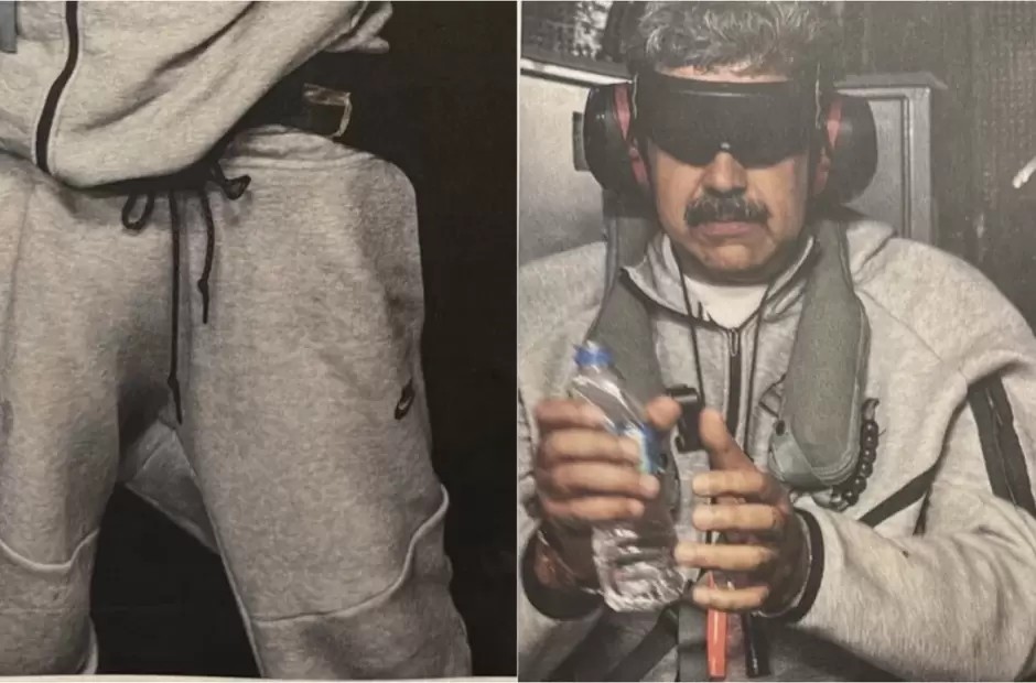 El conjunto Nike Tech Fleece fris que usó Maduro durante su arresto