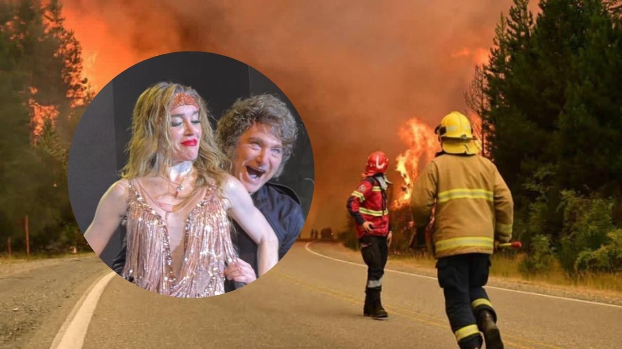 Milei viajó a Mar del Plata para cantar con su exnovia, Fátima Flores, mientras los fuegos devastaban cientos de miles de hectáreas en la Patagonia