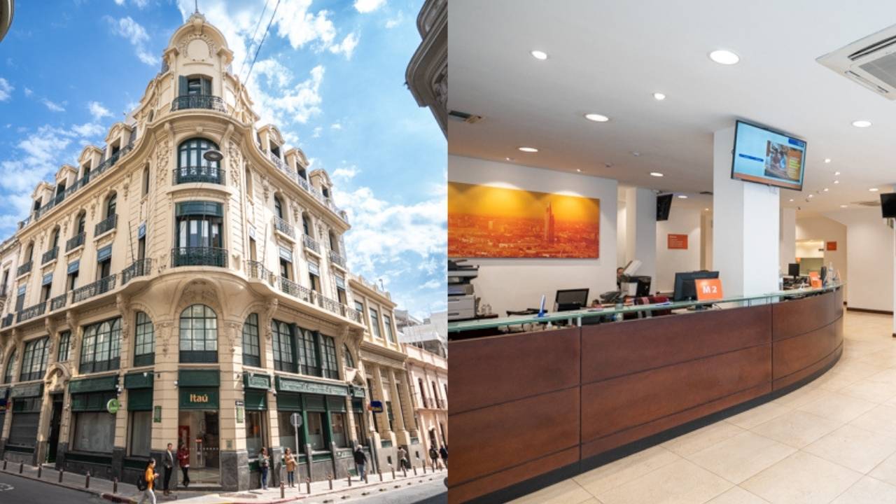 Sede del banco Itaú en Ciudad Vieja