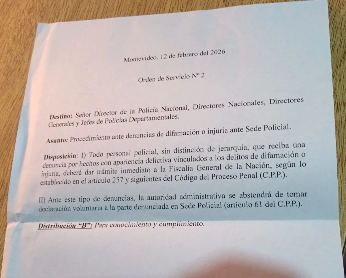 La orden del ministro Negro para salvaguardar la integridad de los periodistas