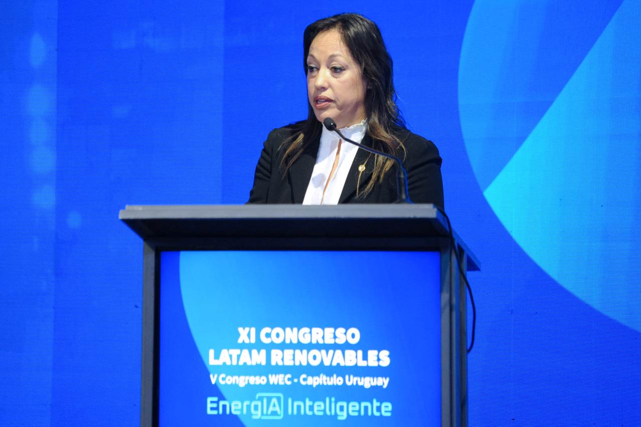 Fernanda Cardona, ministra de Industria, Energía y Minería. Foto: Presidencia