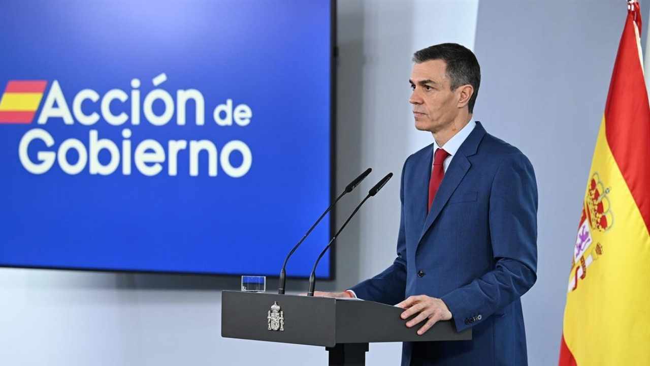Pedro Sánchez, presidente de España. Foto: La Moncloa