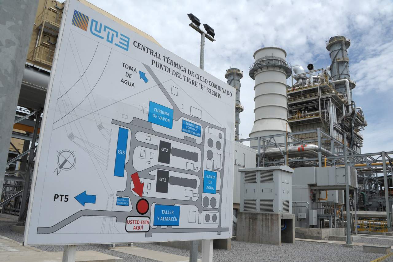 Planta de ciclo combinado Punta del Tigre B de UTE