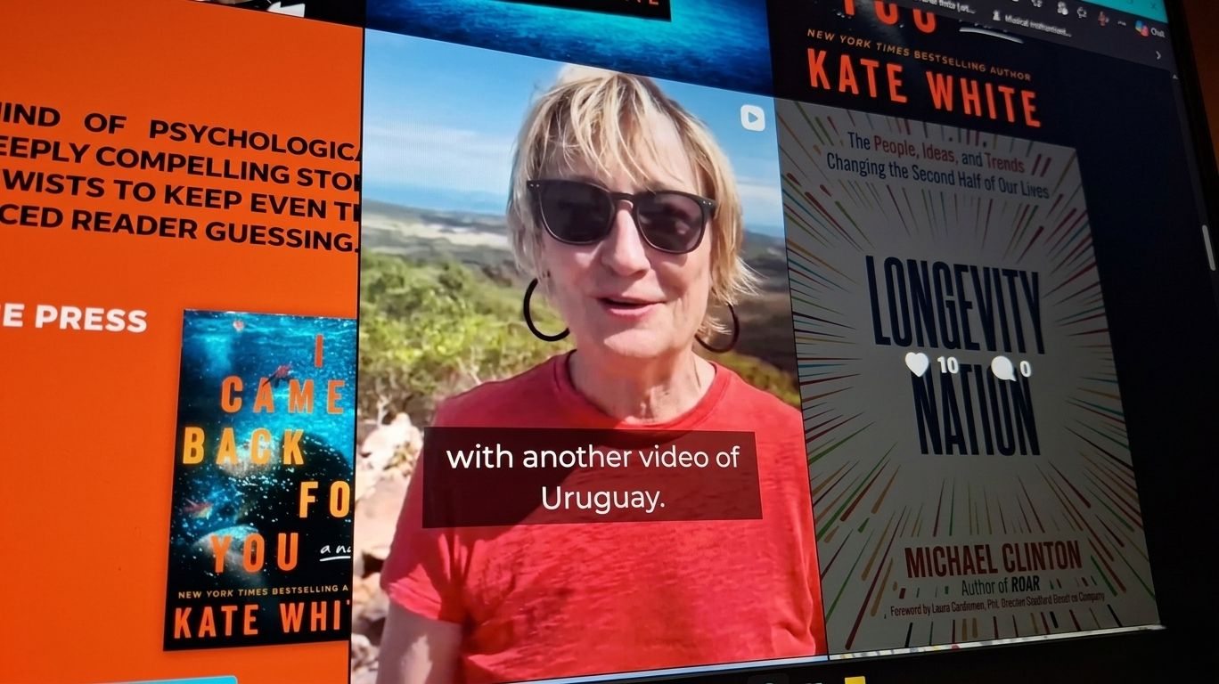 La cuenta de Instagram de Kate White está repleta de videos alabando las bellezas de Uruguay