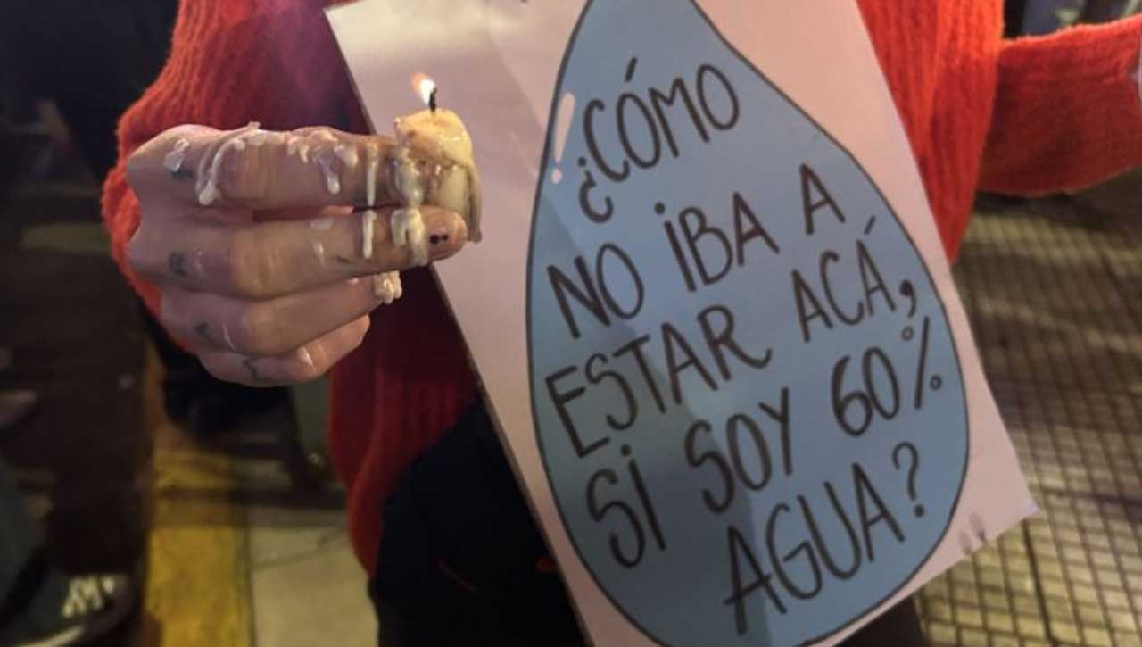 El sabado pasado se realizó una marcha de antorchas convocada por diversos colectivos y agrupaciones socioambientales en Buenos Aires.