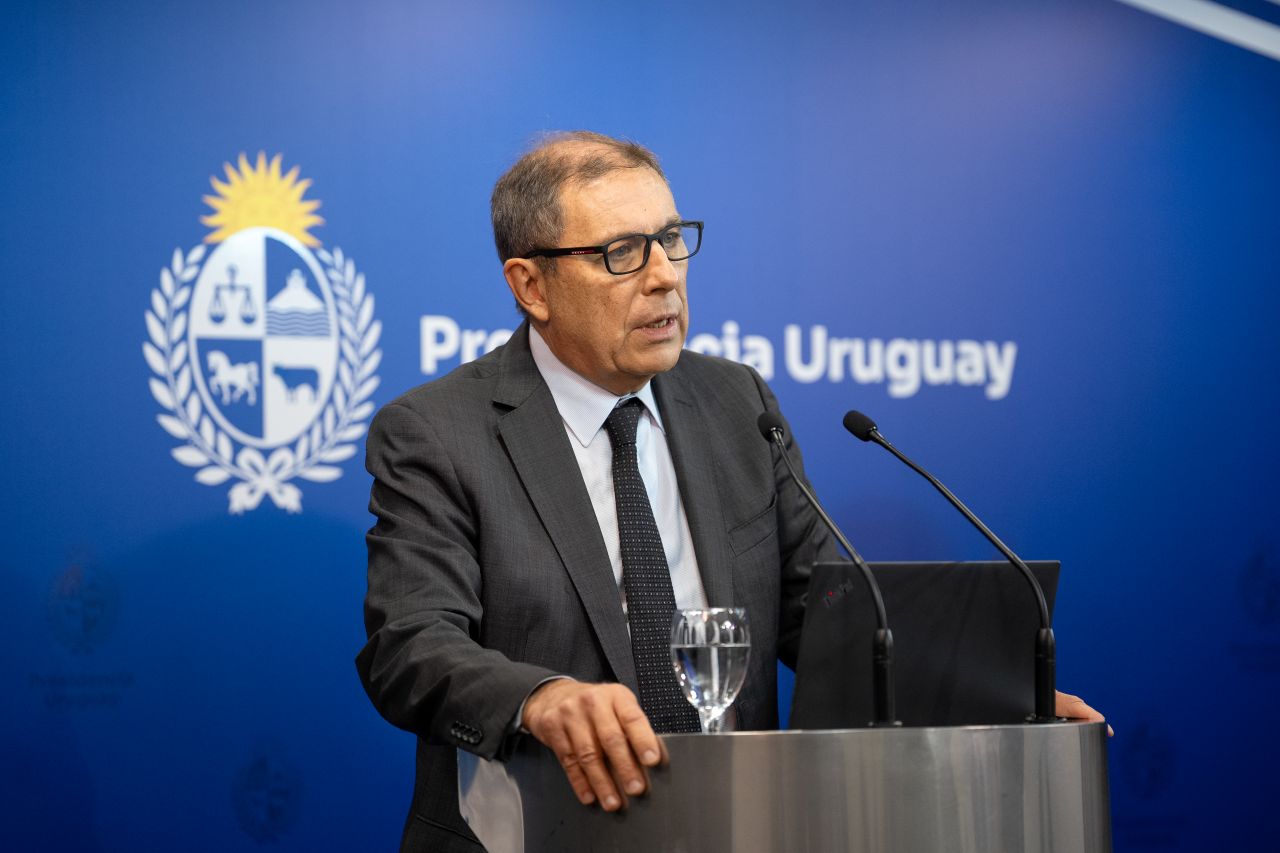 Gabriel Oddone, ministro de Economía y Finanzas del Uruguay. Foto: Presidencia