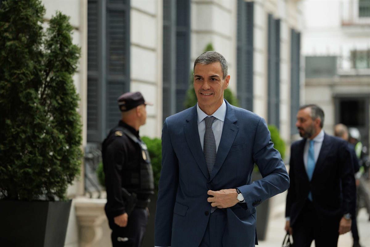 Pedro Sánchez, presidente del gobierno de España. Foto: La Moncloa