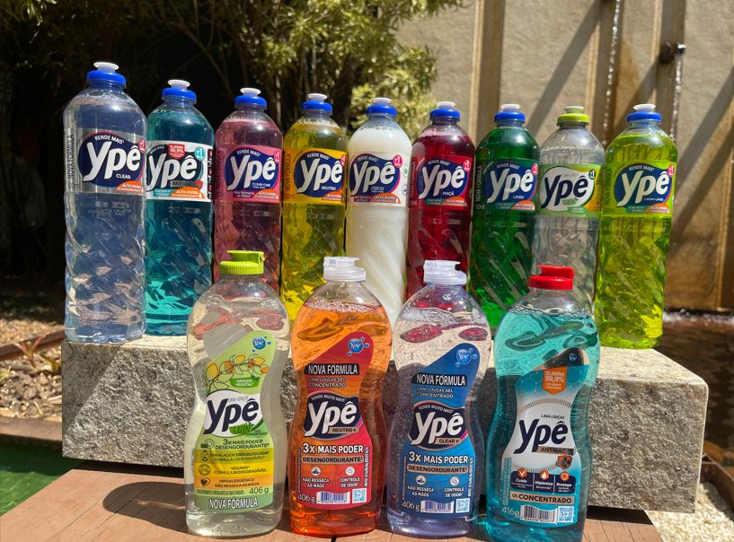 Algunos de los productos de la marca Ypê