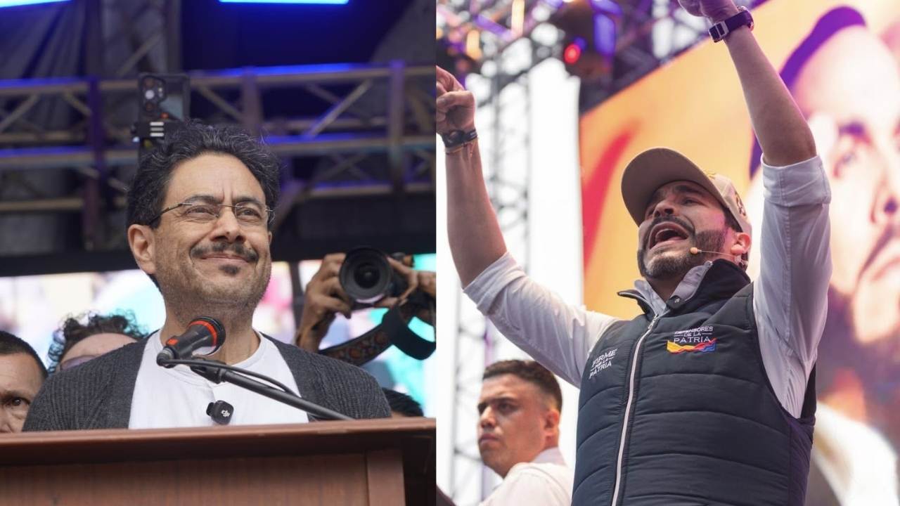 Iván Cepeda y Abelardo de la Espriella