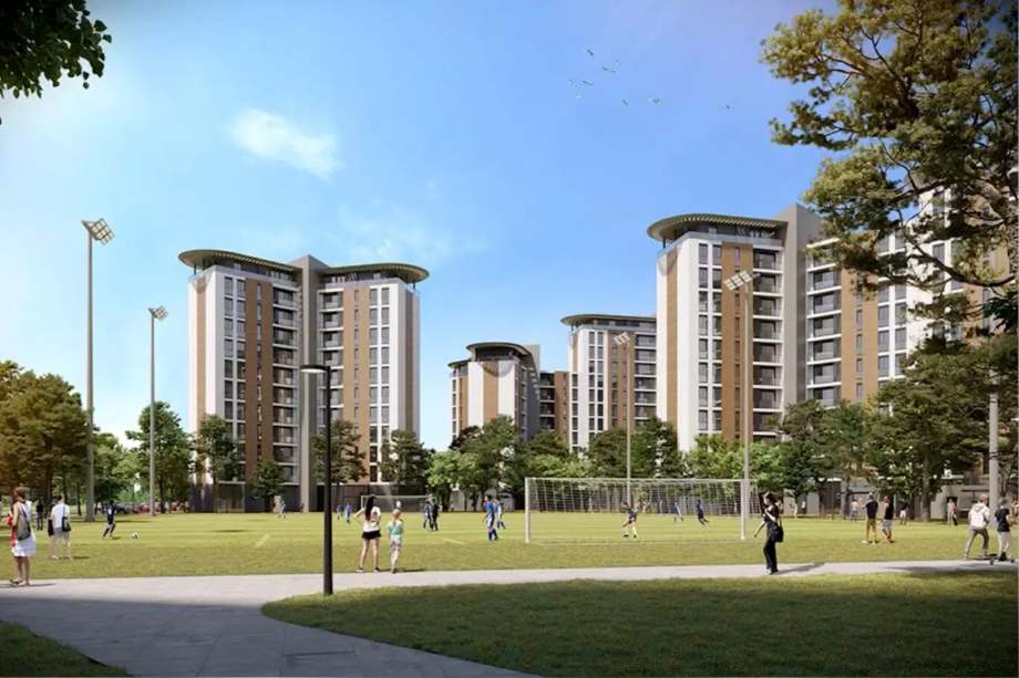 El proyecto tendrá 21 torres y más de 1.000 apartamentos