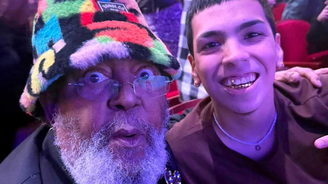Rubén Rada junto a Milo j en una foto de su Instagram