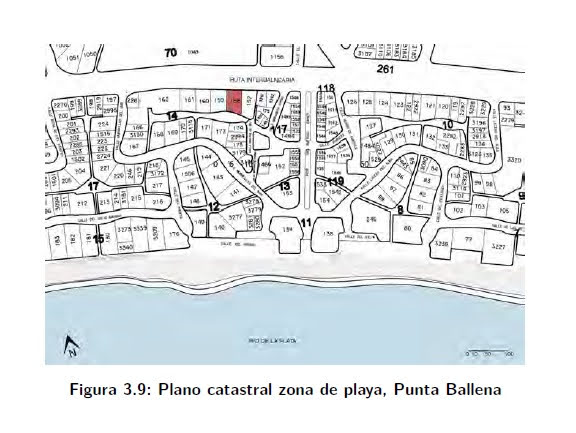 Plano catastral de la ubicación del lote donde se construyó la casa. Foto: margaritaxirgu.es
