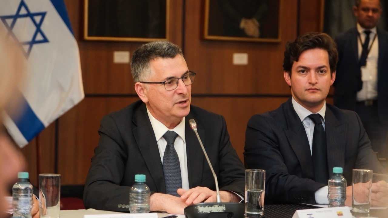 Gideon Sa’ar, canciller de Israel. Foto: X / Gideon Sa’ar