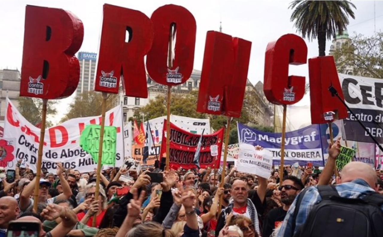 Así se manifestaron los ciudadanos argentinos en la Marcha de La Bronca el pasado 19 de septiembre.