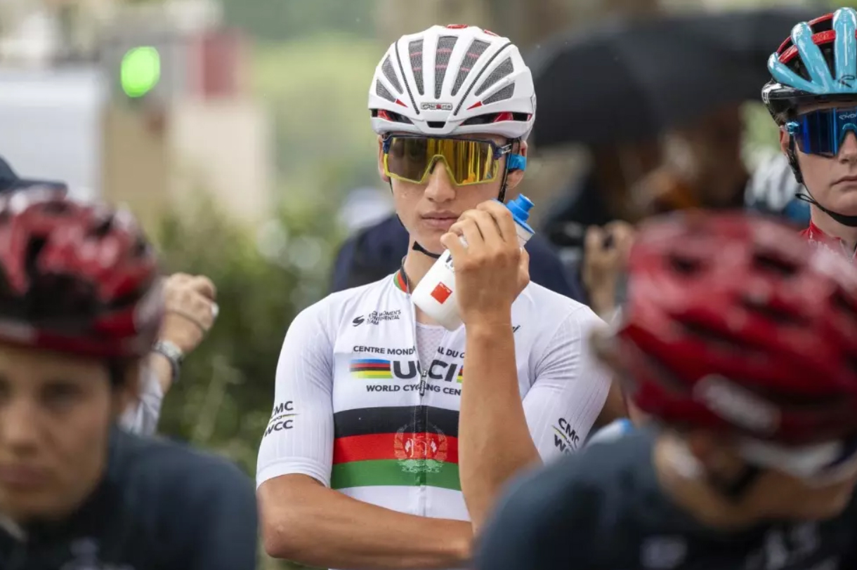 La ciclista Afgana