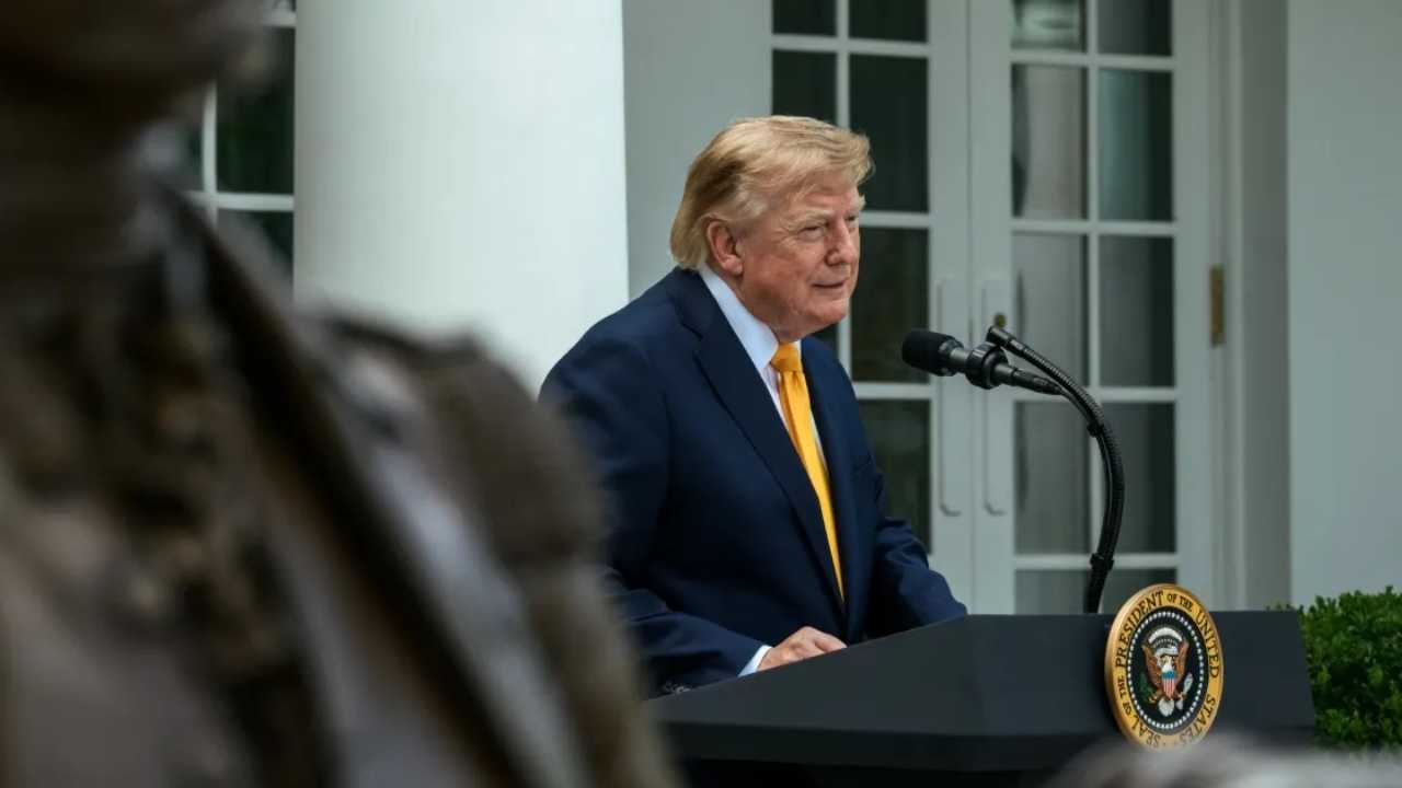 La juventud estadounidense está cada vez más descontenta con Trump. Foto: Casa Blanca
