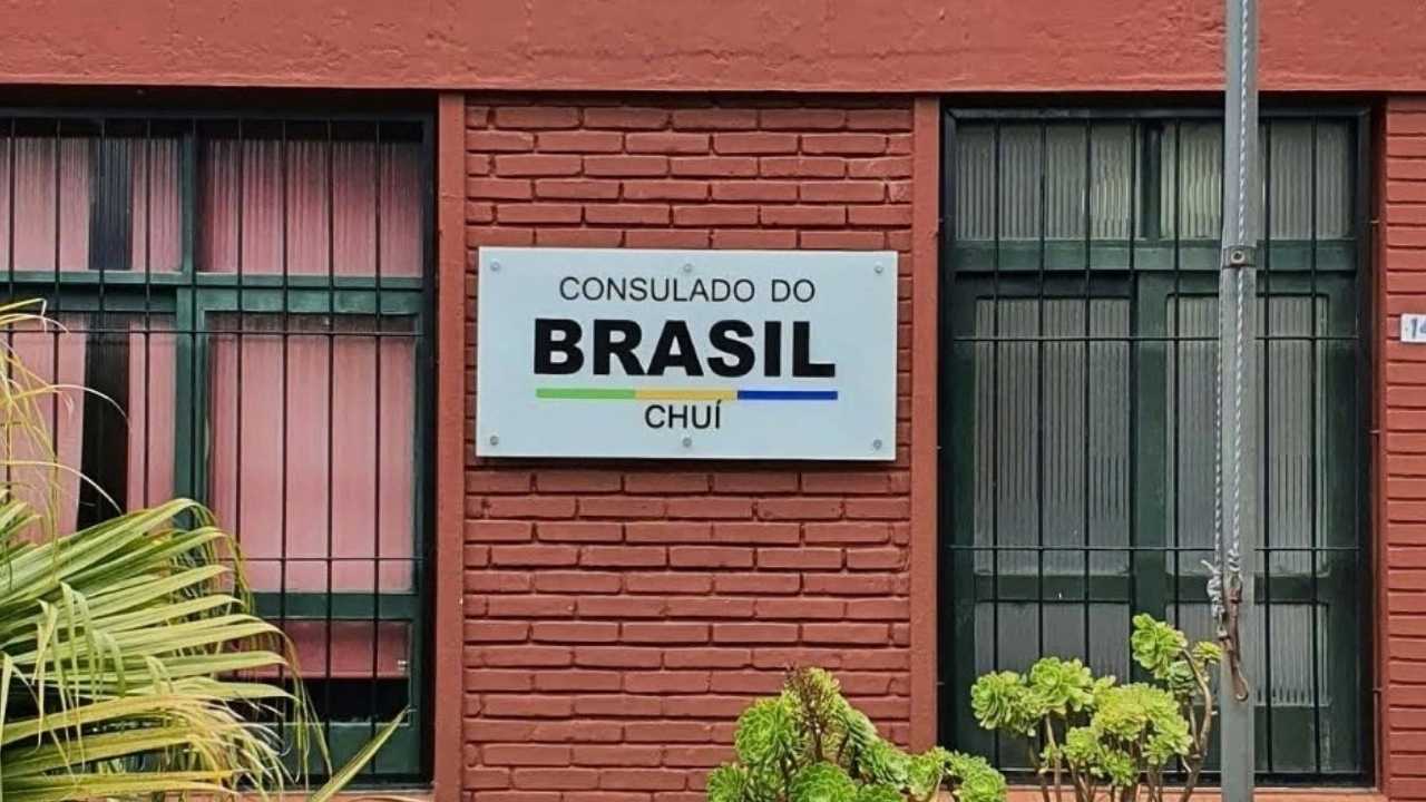 El Consulado de Brasil en Chuy era uno de los centros de votación.