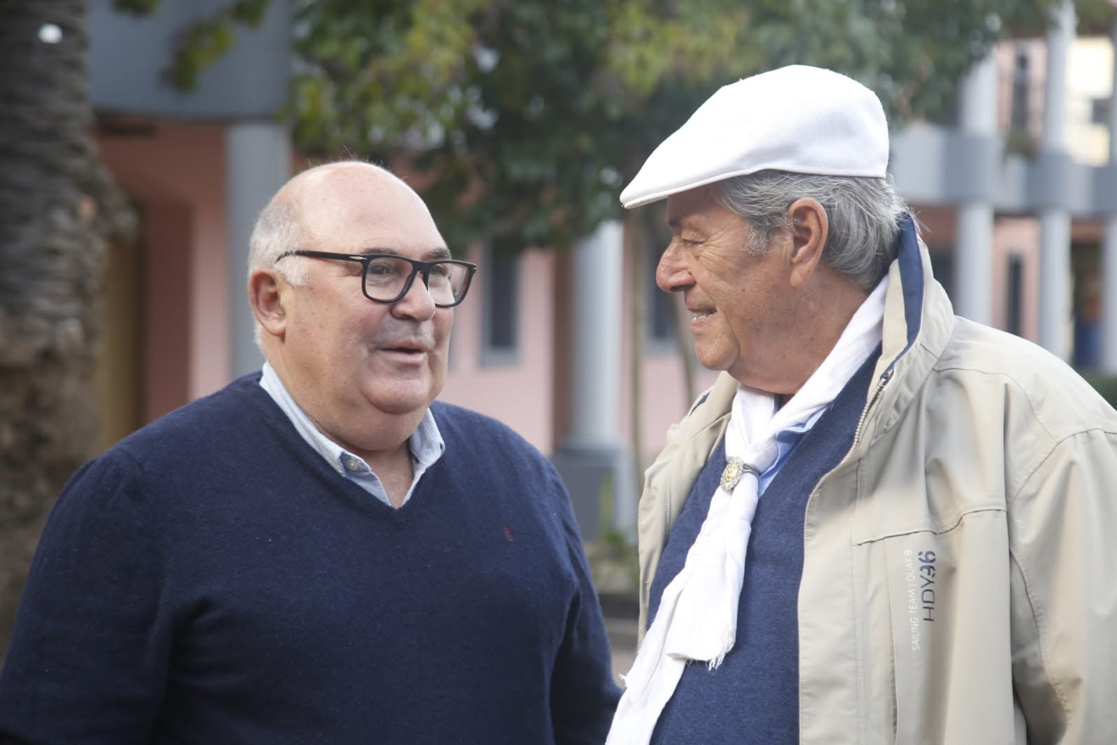 Enrique Abella (izq) con Enrique Antía en una foto de archivo