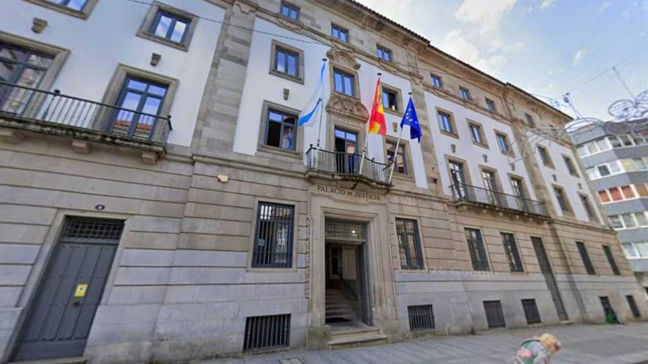 Palacio de Justicia de Pontevedra, Galicia. Foto: Google Street View