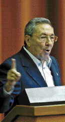 Castro. El presidente alerta por errores.
