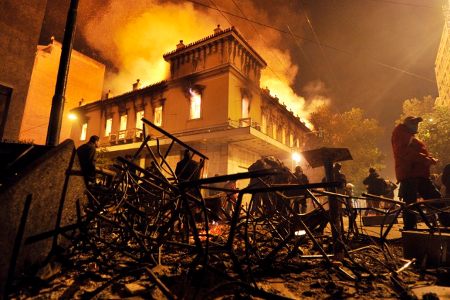 Grecia protestas decisión parlamento AFP