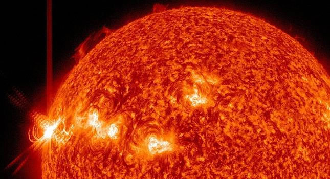 La última llamarada solar fue la más potente, de clase X3.2