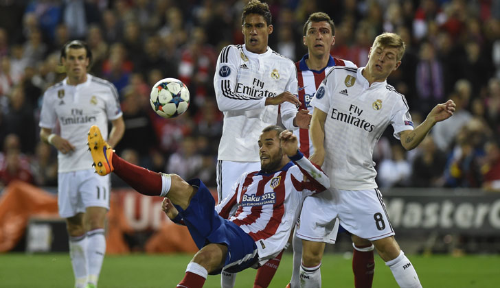 El derbi entre Atlético y Real Madrid terminó en empate sin goles ...