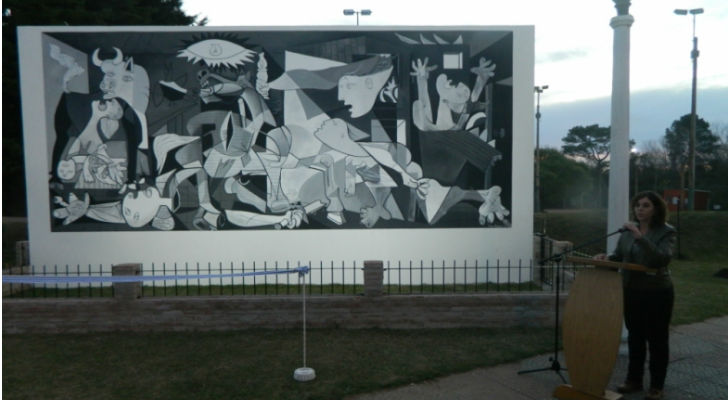 Inauguración del Guernica en Florida/ Foto: Ministerio de Turismo