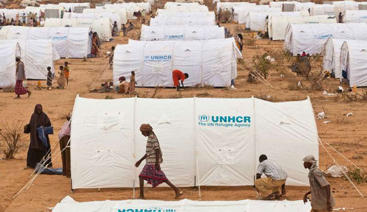 Del total de las cifras oficiales de refugiados, menos de 2 millones de personas solicitan asilo. Foto: www.un.org