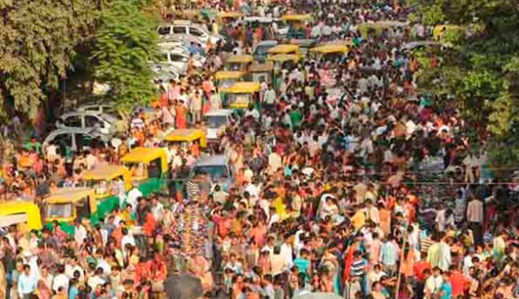 En 2022 India será el país más poblado del mundo. Foto: EFE 
