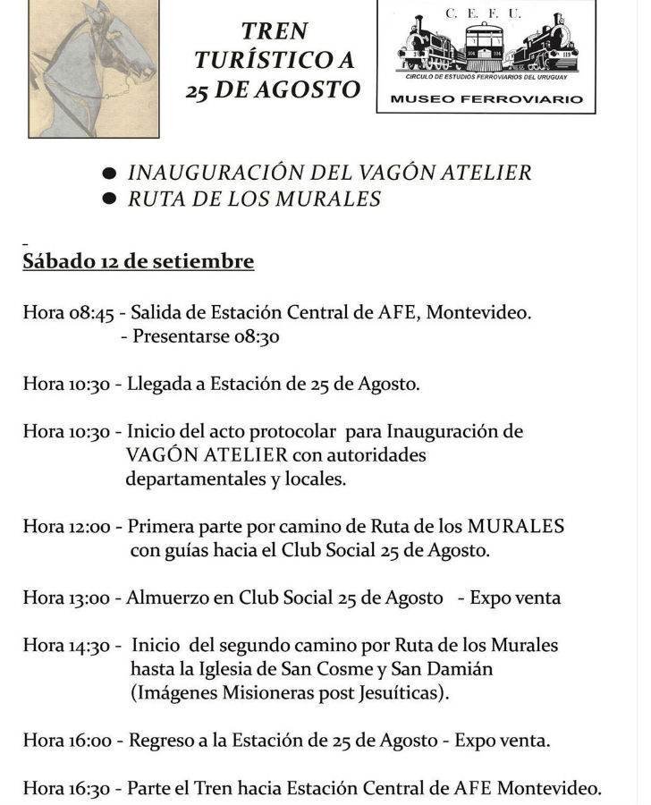 programa 25 agosto