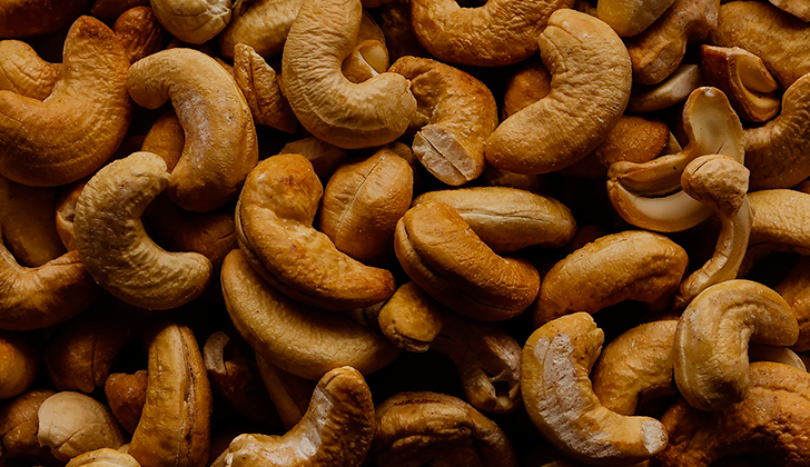 Beneficios nutricionales de las castañas de cajú. Foto: Pixabay