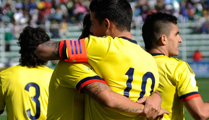 Colombia le ganó en la hora a Bolivia en La Paz - Noticias Uruguay ...