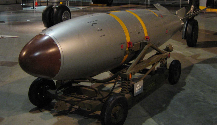 Bomba nuclear "Mark 7". Foto: Wikimedia Commons. 