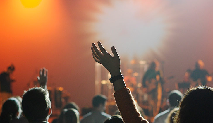 Asistir a conciertos puede reducir el estrés. Foto: Pixabay