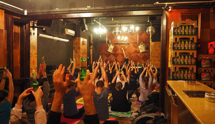 Foto: Facebook.com/bieryoga. 