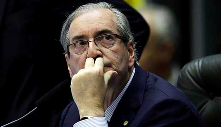 Eduardo Cunha, uno de los artífices del impeachment contra Dilma podría ser destituido definitivamente . Foto: Archivo AFP