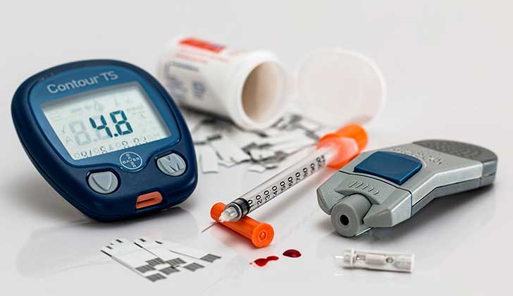 According to the WHO, about 422 million people in the world suffer from diabetes.  Photo: Pixabay