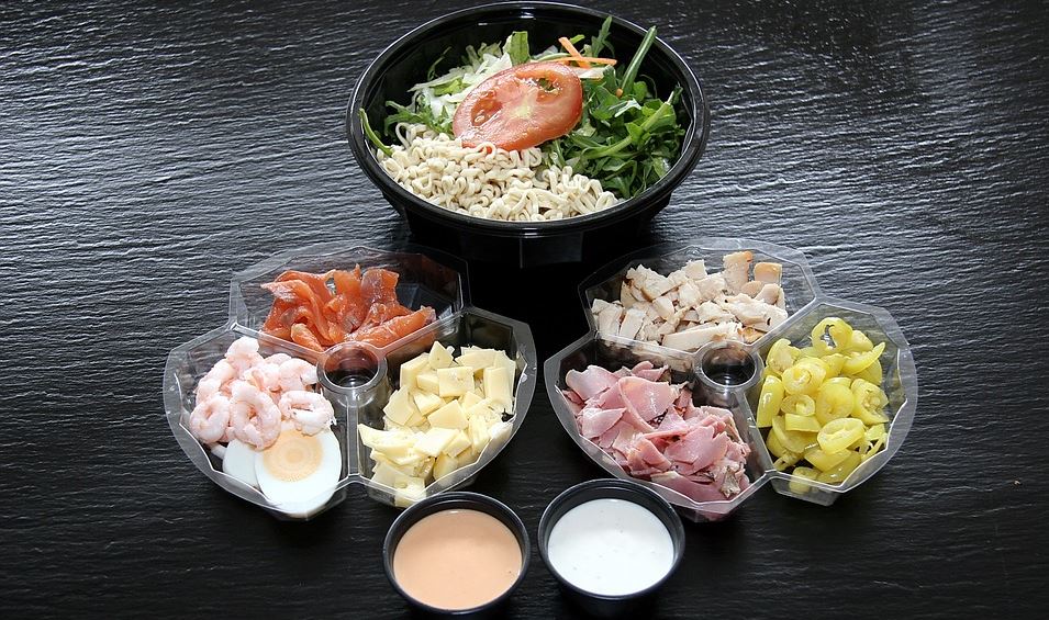 El jugo de las ensaladas podría contaminarse con bacterias. Foto: Pixabay.