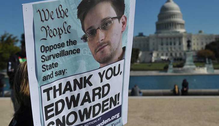 La ONU insta a reconocer la labor de los informantes como Manning, Snowden y Assange  Foto archivo apoyo Snowden.