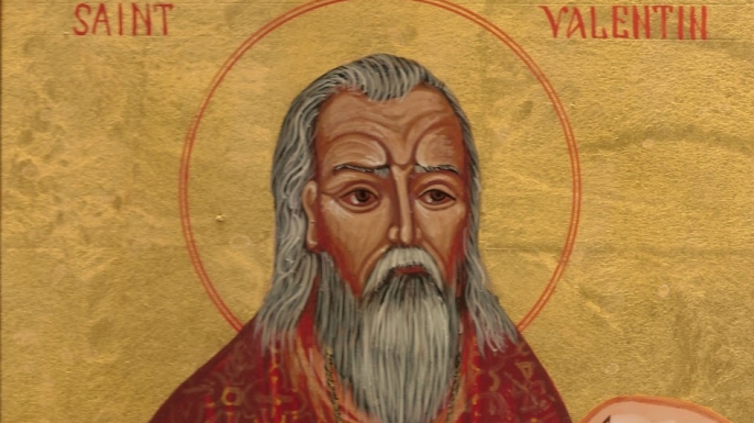 San Valentín. Foto: Wikimedia Commons. 