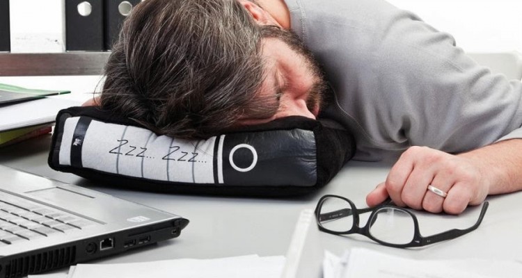 siesta en el trabajo