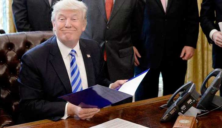 Trump comienza a desmantelar el plan de Obama sobre cambio climático.