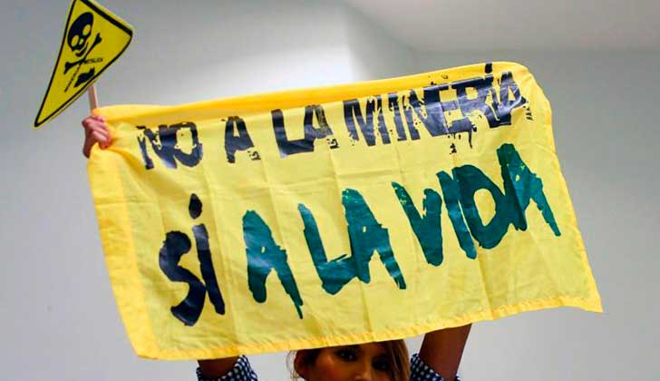El Salvador es el primer país del mundo en prohibir la minería metálica en todas sus formas a nivel nacional . Foto: AFP