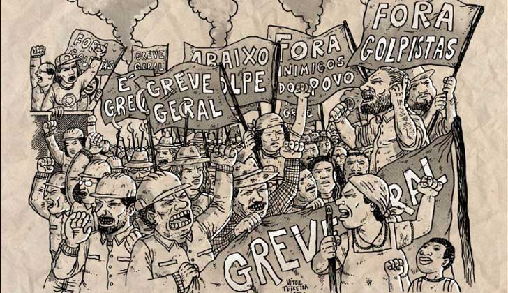 Brasil: diputados aprueban reforma laboral de Temer, sindicatos preparan huelga general para este viernes.