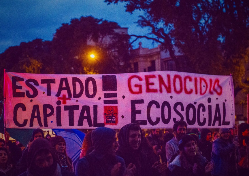 Marcha Mundial contra Monsanto y Bayer. Foto: LARED21