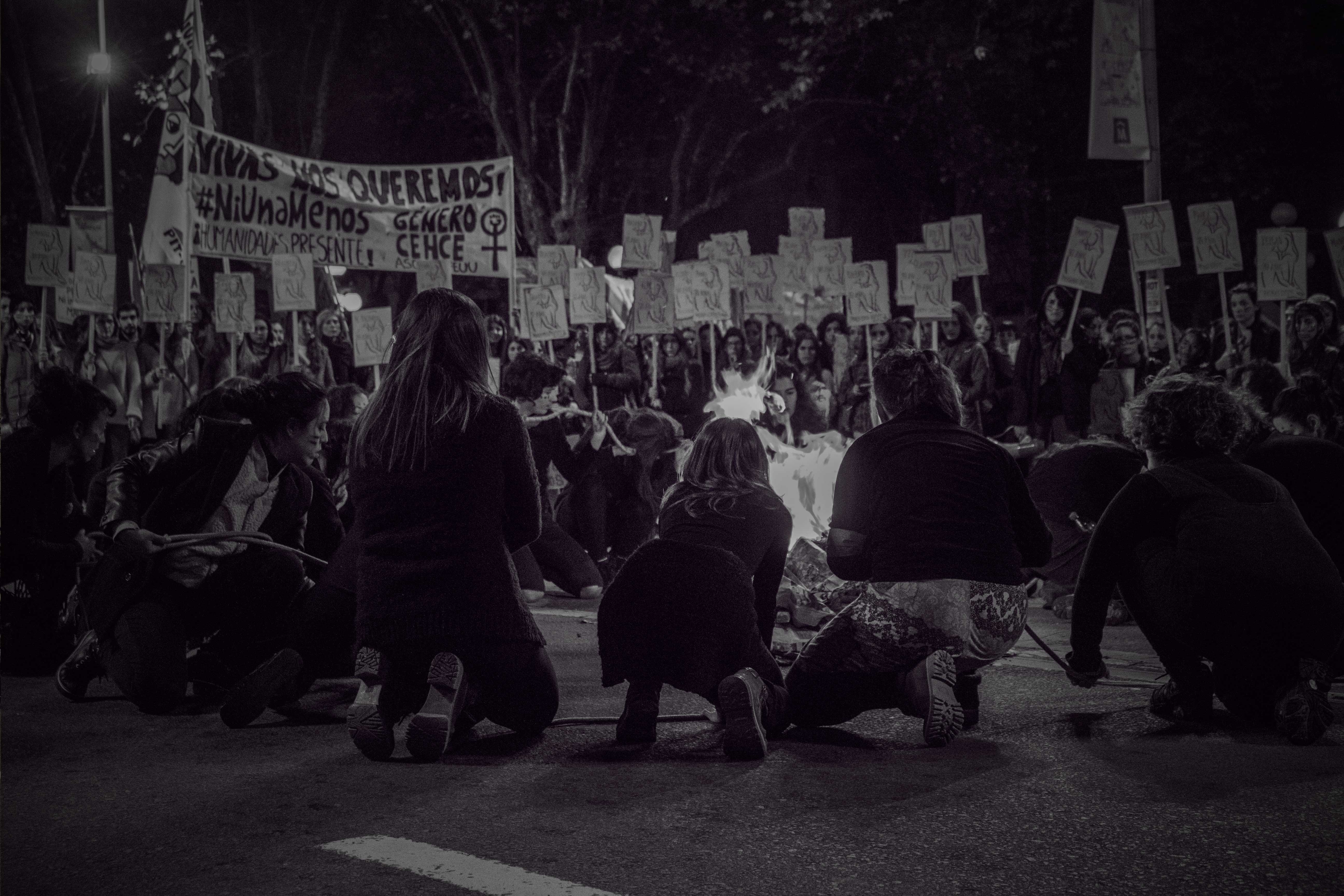 "¡Tocan a una, tocan a todas!": la marcha de NiUnaMenos en imágenes. Foto: Camila Cardoso /LARED21